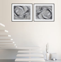Load image into Gallery viewer, Torrent Print 3 (Greys)
