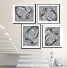Load image into Gallery viewer, Torrent Print 3 (Greys)
