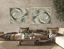 Load image into Gallery viewer, Torrent Print 3 (Beige/Griege)
